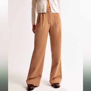 A&F Sloane Tailored Wide Leg Pant